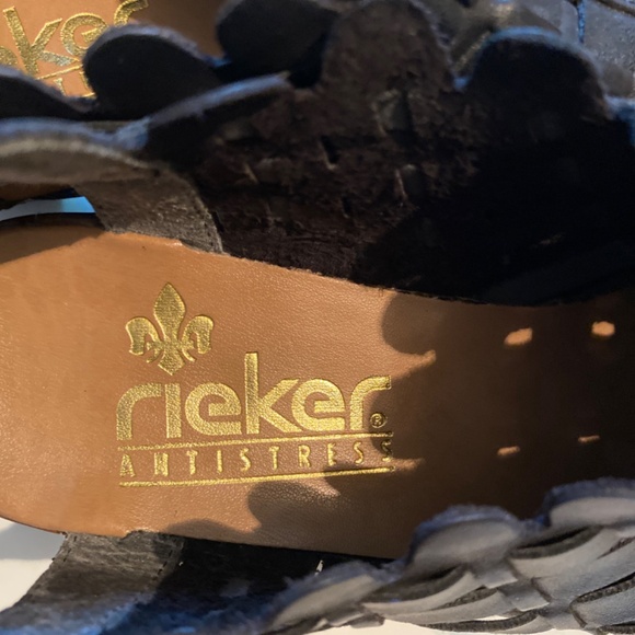 Reiker Antistress Leather Slingback Sandals -EUC - Picture 5 of 10